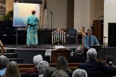 Dr. Bruce Lindberg quoting the resurrection story from John 19-20